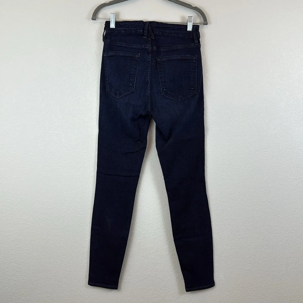 Good American Good Legs High Rise Blue Jeans Size 4 - Picture 7 of 11